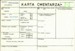 KC - Karta cmentarza, skan nr 1