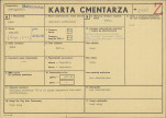 KC - Karta cmentarza, skan nr 1