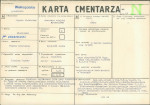 KC - Karta cmentarza, skan nr 1