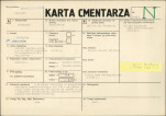 KC - Karta cmentarza, skan nr 1