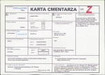 KC - Karta cmentarza, skan nr 1