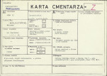 KC - Karta cmentarza, skan nr 1