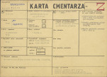 KC - Karta cmentarza, skan nr 1