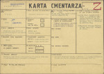 KC - Karta cmentarza, skan nr 1
