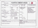 KC - Karta cmentarza, skan nr 1