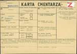 KC - Karta cmentarza, skan nr 1