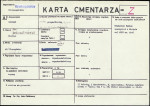 KC - Karta cmentarza, skan nr 1