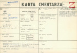 KC - Karta cmentarza, skan nr 1