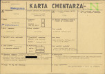 KC - Karta cmentarza, skan nr 1