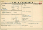 KC - Karta cmentarza, skan nr 1
