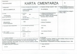 KC - Karta cmentarza, skan nr 1