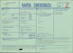 KC - Karta cmentarza, skan nr 1
