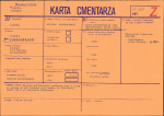 KC - Karta cmentarza, skan nr 1