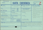 KC - Karta cmentarza, skan nr 1