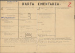 KC - Karta cmentarza, skan nr 1