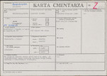 KC - Karta cmentarza, skan nr 1