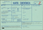 KC - Karta cmentarza, skan nr 1
