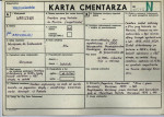 Karta cmentarza, skan nr 1