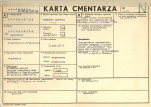 KC - Karta cmentarza, skan nr 1