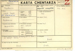 KC - Karta cmentarza, skan nr 1