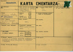 KC - Karta cmentarza, skan nr 1