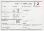 KC - Karta cmentarza, skan nr 1