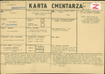 KC - Karta cmentarza, skan nr 1
