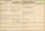 KC - Karta cmentarza, skan nr 1
