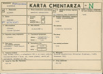KC - Karta cmentarza, skan nr 1
