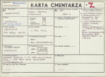 Karta cmentarza, skan nr 1