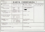 KC - Karta cmentarza, skan nr 1