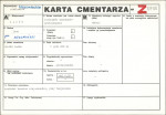 KC - Karta cmentarza, skan nr 1