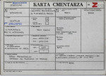 KC - Karta cmentarza, skan nr 1