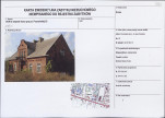 Karta obiektu niewpisanego do rejestru, skan nr 1