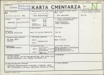 Karta cmentarza, skan nr 1