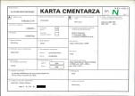 KC - Karta cmentarza, skan nr 1