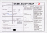 KC - Karta cmentarza, skan nr 1