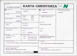 KC - Karta cmentarza, skan nr 1