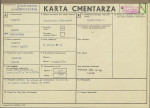 KC - Karta cmentarza, skan nr 1