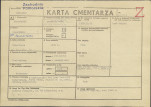 KC - Karta cmentarza, skan nr 1