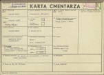 KC - Karta cmentarza, skan nr 1