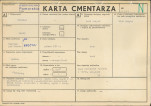 KC - Karta cmentarza, skan nr 1