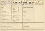 KC - Karta cmentarza, skan nr 1