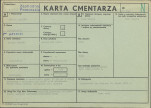 KC - Karta cmentarza, skan nr 1