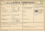 KC - Karta cmentarza, skan nr 1