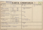 KC - Karta cmentarza, skan nr 1