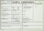 KC - Karta cmentarza, skan nr 1