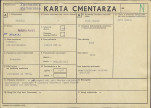 KC - Karta cmentarza, skan nr 1