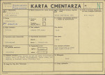 KC - Karta cmentarza, skan nr 1