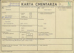 KC - Karta cmentarza, skan nr 1